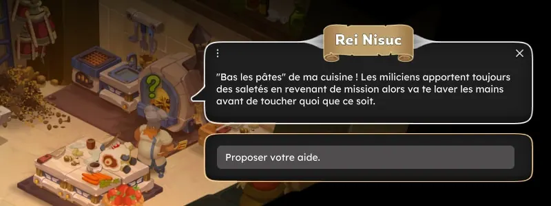 quête Au service de Danathor