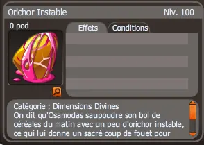 orichor instable